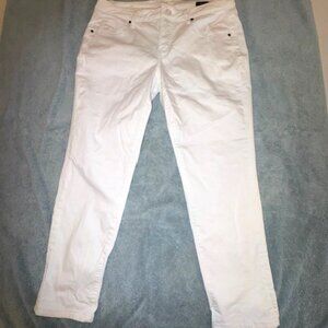 Jag Jeans Crisp White Skinny Jeans, 10P, Excellent Condition